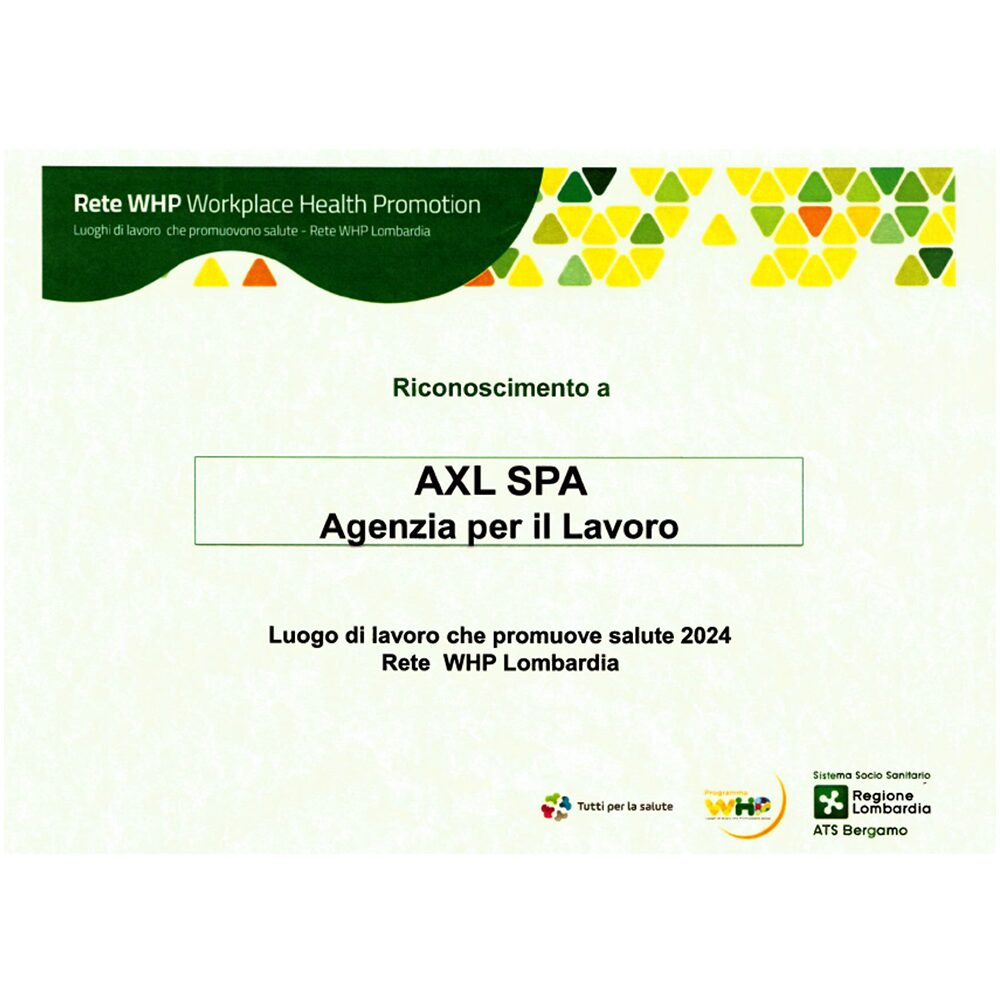 Agenzia per il lavoro AxL Certificazioni