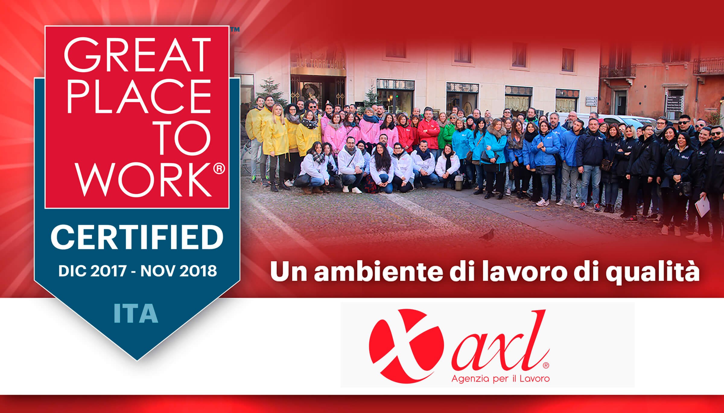 AxL great place to work